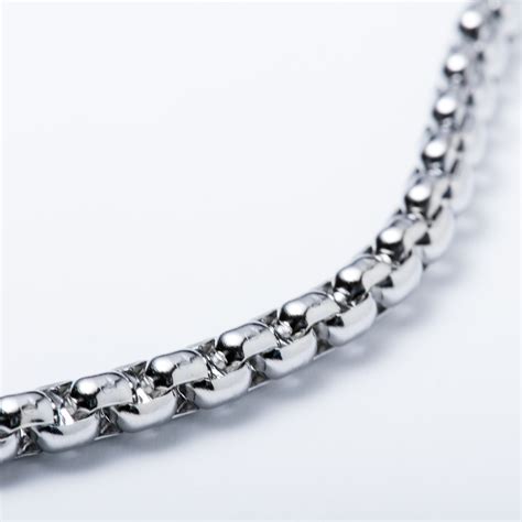 Stainless Steel Round Box Chain 